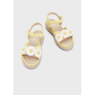Sandali plateau yuta fiori     Scarpe 19/30