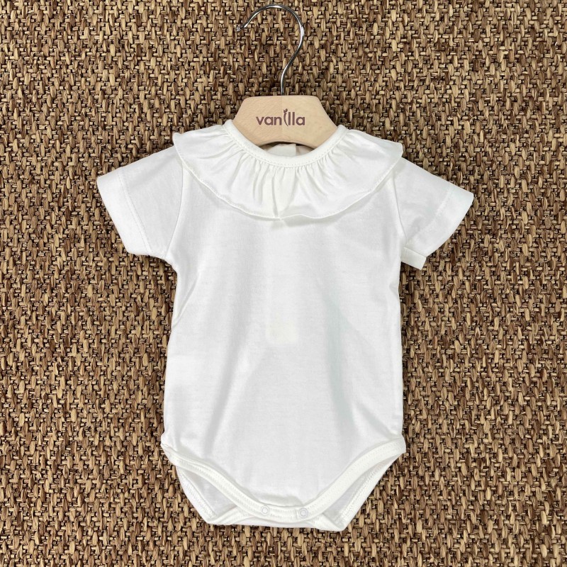 Body collo Rouche Body Manica Corta