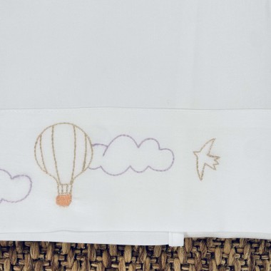 Set lenzuola passeggino mongolfiera Coperta e Lenzuola