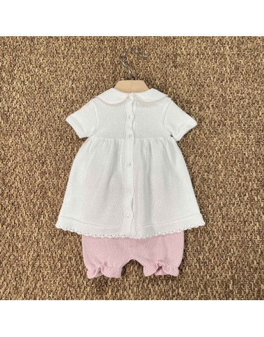 Completo blusa e short cuore Set Nascita e Uscita Clinica