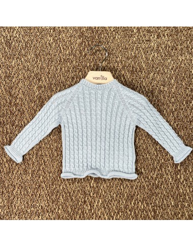 Maglia in filo trecce Neonato 0/36