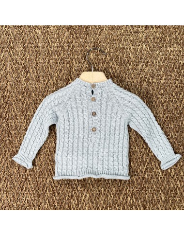 Maglia in filo trecce Neonato 0/36