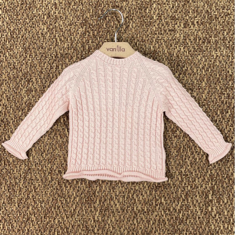 Maglia in filo trecce Maglie e Camice