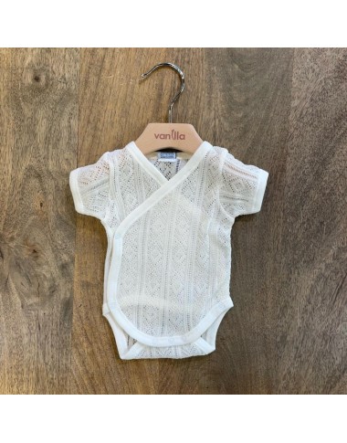 Body incrocio manica corta filo di scozia Body Manica Corta