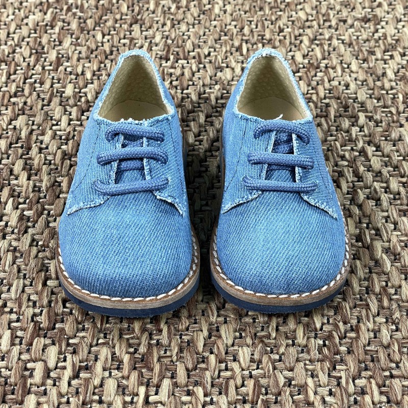 Scarpa stringata in lino Scarpe 19/30