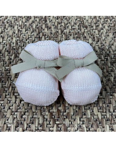 Babbucce fiocco grosgrein Cappello e Babbucce