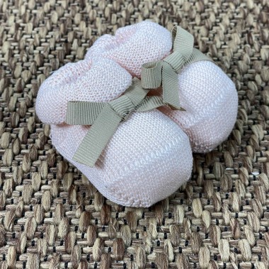 Babbucce fiocco grosgrein Cappello e Babbucce