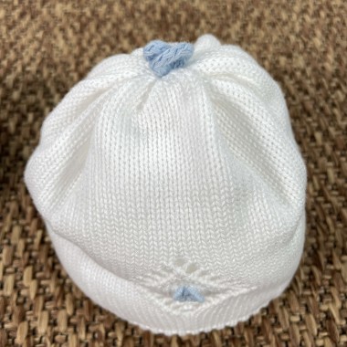 Completo cappello e babbucce ricamate Accessori