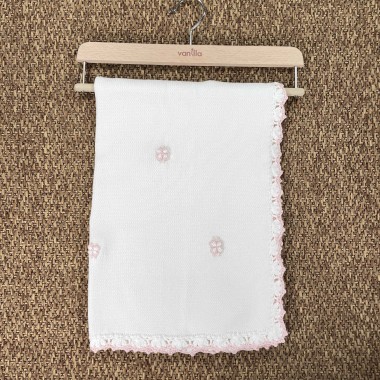 Coperta in filo ricamata a mano Accessori