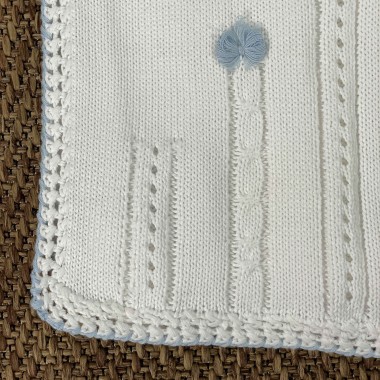 Coperta in filo ricamata a mano Coperta e Lenzuola