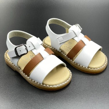 Sandalo in pelle Scarpe