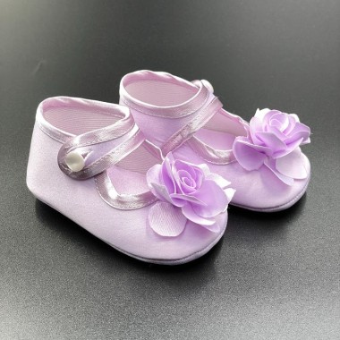 Scarpina elegante Fiore Culla LEI 15/20