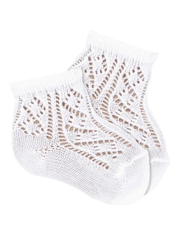 Calzino corto traforato filo Calzini