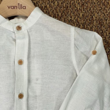 Camicia lino Bimbo 2/8 anni