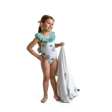 Costume Seychelles giraffe Bimba