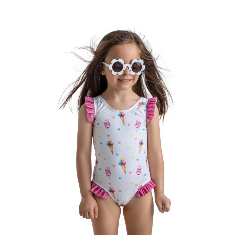 Costume La Digue gelati Bimba