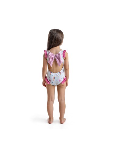 Costume La Digue gelati Bimba