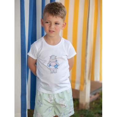 Costume ippopotami Neonato 0/36