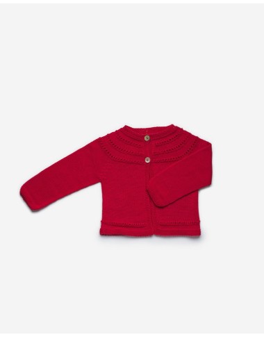 Cardigan in filo Neonata 0/36