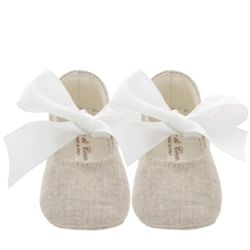 Scarpina in lino Scarpine 15/20