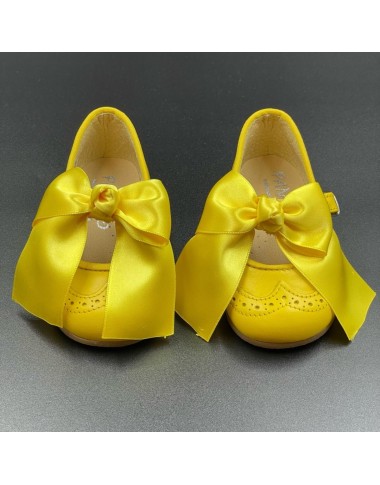 Ballerina con fiocco in raso Scarpe