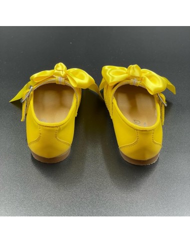 Ballerina con fiocco in raso Scarpe