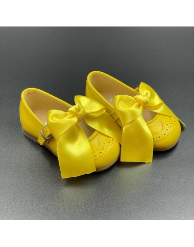 Ballerina con fiocco in raso Scarpe