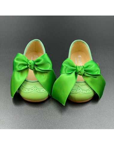 Ballerina con fiocco in raso Scarpe