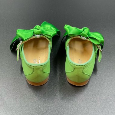 Ballerina con fiocco in raso Scarpe