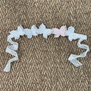 Coroncina con Farfalle organza Cerchietti e Coroncine