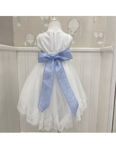 Cintura in lino con Farfalle Cinture e Bretelle