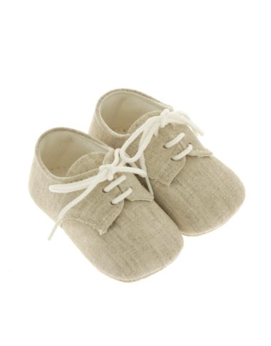 Scarpetta in lino Culla LUI 15/20