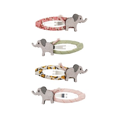 Set 4 mollette elefanti Mollette e Fermagli