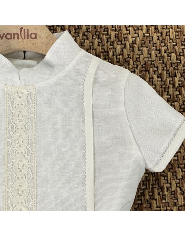 Completo elegante in lino Neonato 0/36