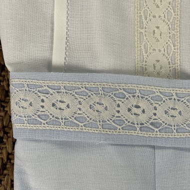 Completo elegante in lino Neonato 0/36