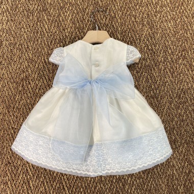 Abito elegante orlo pizzo Neonata