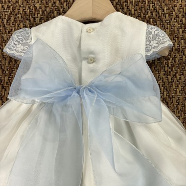 Abito elegante orlo pizzo Neonata