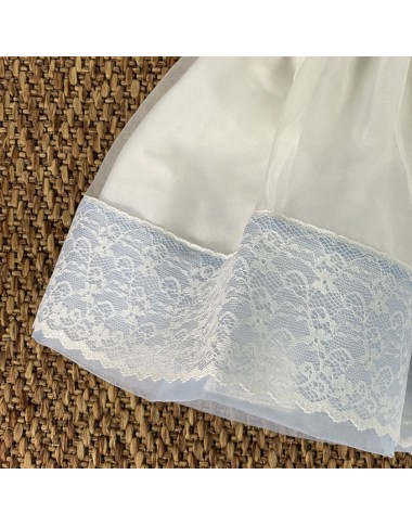 Abito elegante orlo pizzo Neonata