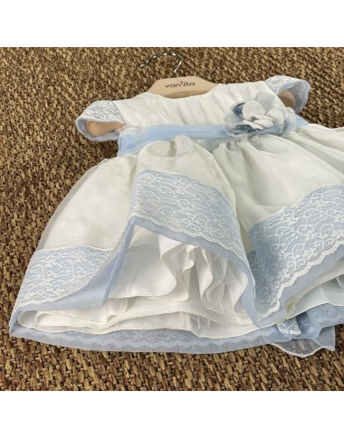 Abito elegante orlo pizzo Neonata