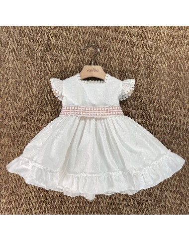 Abito elegante plumetis Neonata 0/36