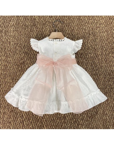 Abito elegante plumetis Neonata 0/36