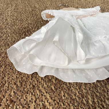 Abito elegante plumetis Neonata 0/36