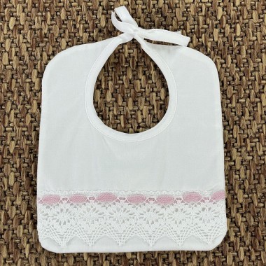 Bavetta quadrata inserto in pizzo Accessori