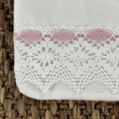 Bavetta quadrata inserto in pizzo Accessori