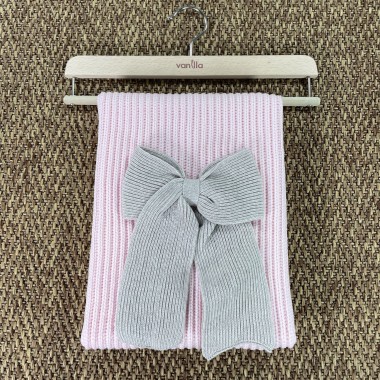 Coperta Fiocco in Lana a coste Accessori