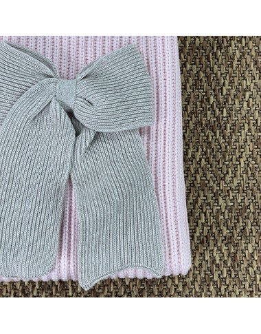 Coperta Fiocco in Lana a coste Accessori