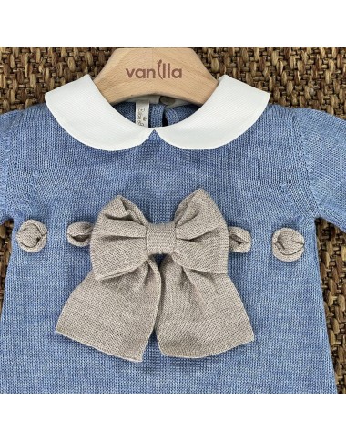 Completo nascita fiocco in lana Tutine e Set Nascita