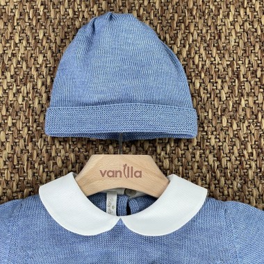 Completo nascita fiocco in lana Tutine e Set Nascita