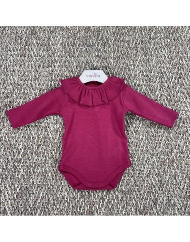Body collo rouche Manica lunga Neonata 0/36
