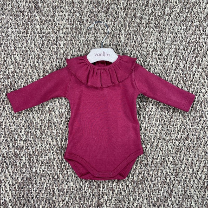 Body collo rouche Manica lunga Neonata 0/36